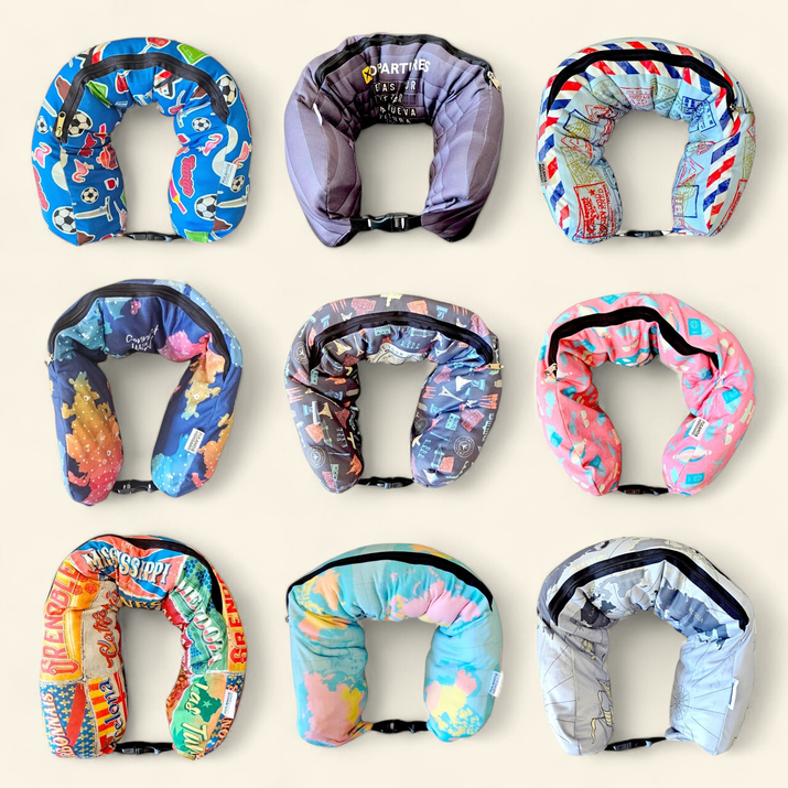 10% OFF - PACK X 12 CUELLO GUARDA ROPA ESTAMPADOS SURTIDOS